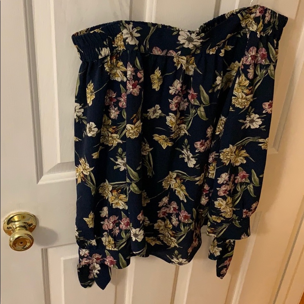Off- the shoulder top